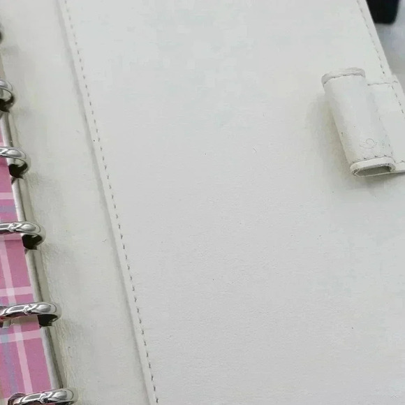 Chanel Black  Diamond Stitched Agenda Cover - Picture 9 of 10